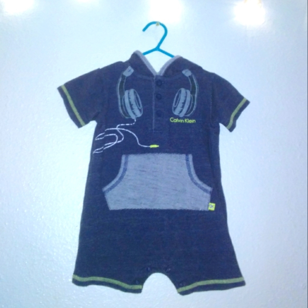 Calvin Klein Baby Hooded Outfit